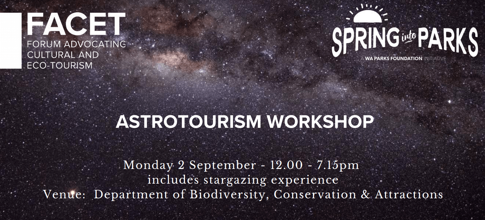 Astrotourism Workshop image