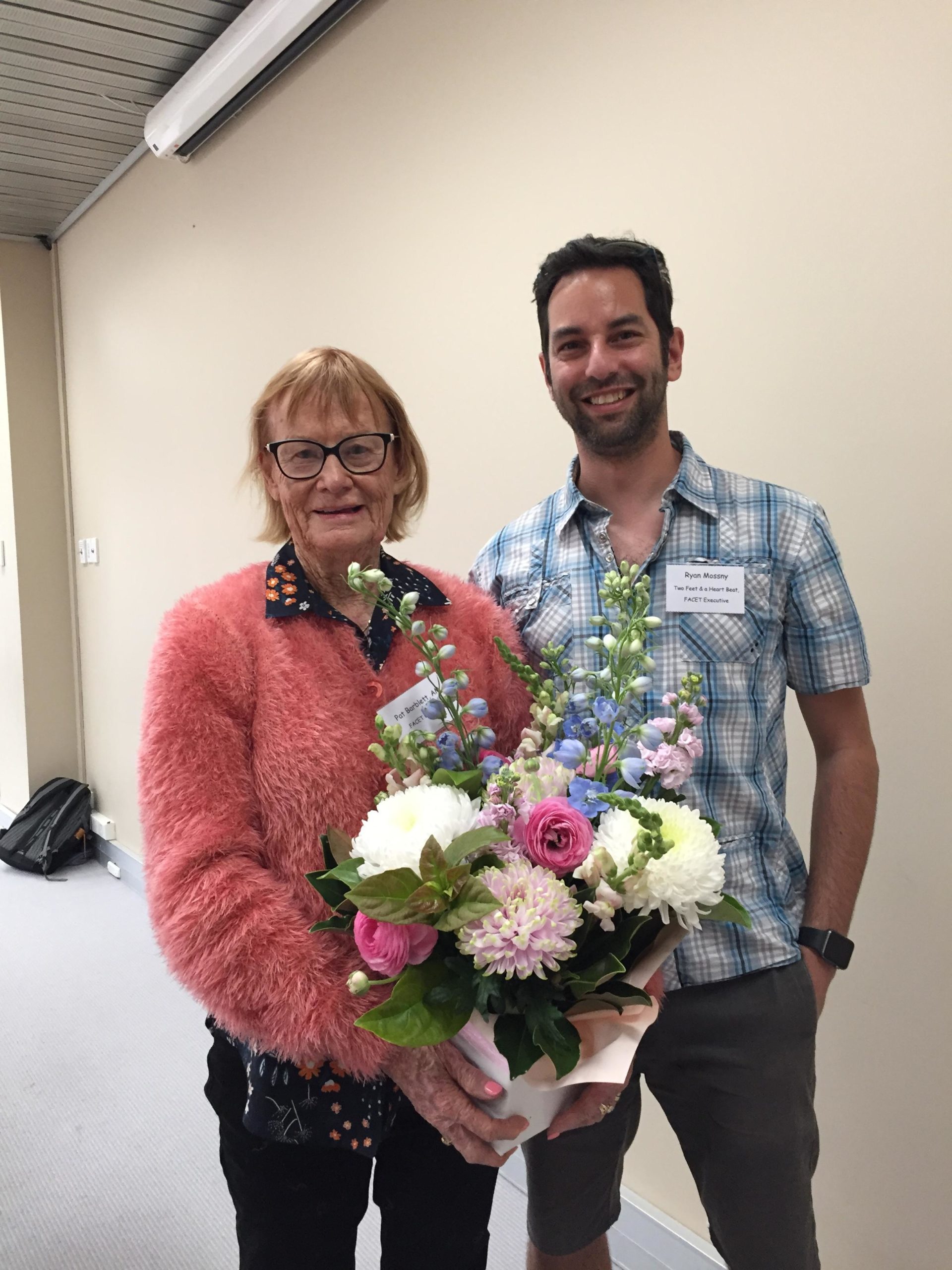 Ryan Mossny and Pat Barblett